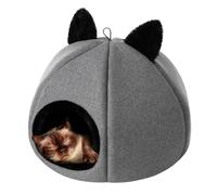 Cuccia per gatti da interno, tana per gatti, tenda per gatti con cuscino rimo...