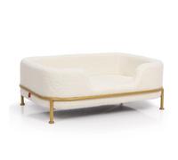 Cuccia per gatti e cani di piccola taglia Luxury CanadianCat - Bianco con dettagli dorati - Cuccia per gatti - 1° ORDINE? scegli lo sconto BZR5 / BZR20 + 200 punti fedeltà bianco