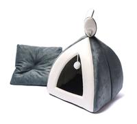 Cuccia per gatti piramidale orecchie di da coniglio Tenda per gatti Cestino per