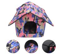 Cuccia per gatti rialzata Cuccia per gatti riscaldata isolata e resistente alle