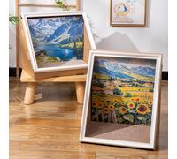 Cuccia per gatti verticale, dipinto a olio, cuccia per gattini