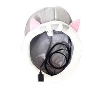 Cuccia riscaldata per gatti, riscaldata con USB, con protezione contro il surriscaldamento, letto per cani rimovibile, lavabile, per gattini, inverno, freddo