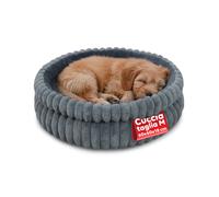 Cuccia Rotonda Antistress per Cani e Gatti Morbida e Confortevole