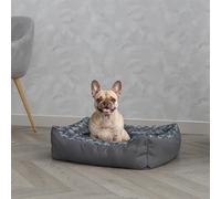 Cuccia ZOE per cani e gatti, cuscino letto imbottito in morbido pile, riscaldante, lavabile a mano, misura 62x50 cm