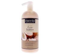 Cuccio Coconut & White Ginger Lyte Lotion, lozione per il corpo leggera e idratante, ad assorbimento rapido, non grassa, per pelli secche e sensibili, cura quotidiana di mani e corpo