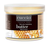 Cuccio - Luxury Spa Burro idratante non oleoso - Latte e miele - per Unisex - Burro per il corpo - 737,1 g
