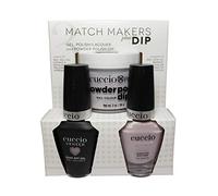 Cuccio Match Makers Plus Dip - Gel + Lacquer + Dip Powder (2oz) - Coquette Collection - Take Your Breath Away - 13ml / 0.43oz Each
