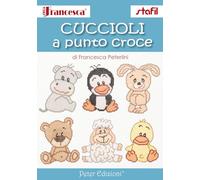 Cuccioli a punto croce