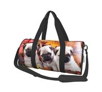 Cuccioli Carlino, Borsone da viaggio di grande capacità Borsa rotonda Borsa da viaggio sportiva Borsa da viaggio Borsa da fitness