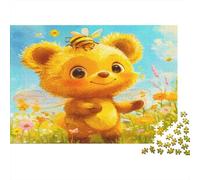 Cuccioli dell’arcobaleno Puzzle 1000 Pezzi Arte Per Adulti Bear Puzzle Premium Giochi Rilassamento E Intelligence Facile Da Regalo Per Amore E Amico Art Collection 1000pcs (38x26cm)