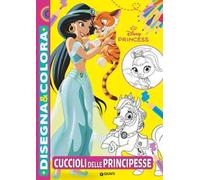 Cuccioli delle principesse. Disegna & colora