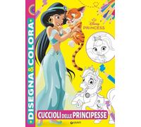 Cuccioli delle principesse. Disegna & colora