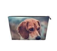 Cuccioli di Beagle Cani Animali Beagle, Borsa da toilette Borsa per trucco Borsa per cosmetici Borsa da toilette da viaggio portatile