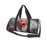 Cuccioli di Beagle Cani Animali Beagle, Borsone da viaggio di grande capacità Borsa rotonda Borsa da viaggio sportiva Borsa da viaggio Borsa da fitness
