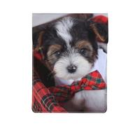 Cuccioli di Biewer Terrier, Custodia per laptop in pelle PU, borsa per notebook, custodia per laptop, custodia per tablet