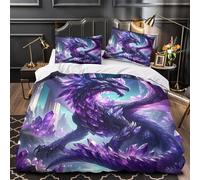 Cuccioli di cane Set Di Copripiumino Set di 3 Pezzi microfibra stampa 3D con federe per cuscini con cerniera Fotografia di animali carini_1 copripiumino for adulti e bambini Super king（260x220cm）