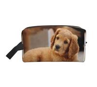 Cuccioli di Cocker Spaniel, Cani Spaniel di piccola taglia, Organizer per cosmetici di grande capacità, Borsa da viaggio per il trucco da donna