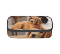 Cuccioli di Cocker Spaniel Piccoli cani Spaniel Animali domestici, Astuccio per matite, Astuccio per matite Astuccio per penne a matita di grande capacità Borsa per cosmetici