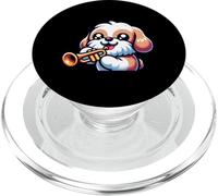Cucciolo Carino Con Tromba PopSockets PopGrip per MagSafe