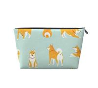 Cucciolo carino di Shiba Inu, Borsa da toilette Borsa per trucco Borsa per cosmetici Borsa da toilette da viaggio portatile