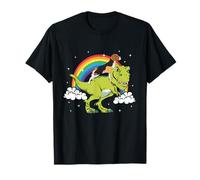 Cucciolo di Cane Beagle Dinosauri Tirannosauro T-Rex Arcobal Maglietta