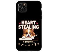 Cucciolo di cane da pastore Shetland a forma di cuore, regalo divertente Custodia per iPhone 11 Pro Max