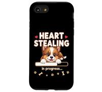 Cucciolo di cane da pastore Shetland a forma di cuore, regalo divertente Custodia per iPhone SE (2020) / 7 / 8