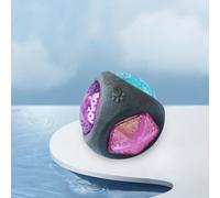 Cucciolo di Cane LED Light Up Ball Playi Fun Chew Squeaky Toy Pet Interactive