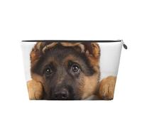 Cucciolo di cane pastore tedesco, Borsa da toilette Borsa per trucco Borsa per cosmetici Borsa da toilette da viaggio portatile