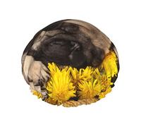cucciolo di carlino Riutilizzabile Impermeabile Lavabile Regolabile Adatto a donne Tutte le lunghezze Cuffia da a