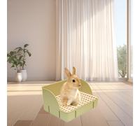 Cucciolo di coniglio pet pavone igienico pet per animali da gabinetto per