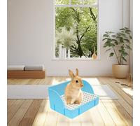 Cucciolo di coniglio pet pavone igienico pet per animali da gabinetto per