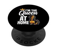 Cucciolo di Coonhound nero e marrone chiaro amante della regina Coonhunting PopSockets PopGrip Adesivo
