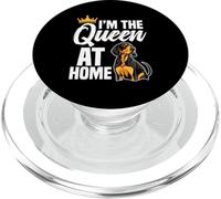 Cucciolo di Coonhound nero e marrone chiaro amante della regina Coonhunting PopSockets PopGrip per MagSafe