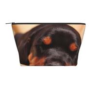 Cucciolo di Doberman Cani a pelo Animali domestici Cani Doberman, Borsa da toilette Borsa per trucco Borsa per cosmetici Borsa da toilette da viaggio portatile