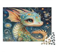 Cucciolo di drago,Animals1000 Pezzi Impossibili Per Adulti, Giochi, Regali, Sfide Per Bambini70x50cm/1000pcs