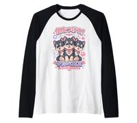 Cucciolo di Mitologia Greca Kawaii Cerberus Maglia con Maniche Raglan