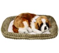 Cucciolo di San Bernardo di peluche che respira