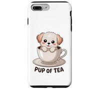 Cucciolo di tè carino amante dei cani divertente detto Custodia per iPhone 7 Plus/8 Plus