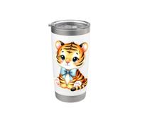 Cucciolo di tigre | Chibi Tiger Baby Bicchiere termico in acciaio inox doppia parete