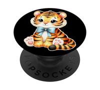 Cucciolo di tigre | Chibi Tiger PopSockets PopGrip Adesivo