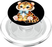 Cucciolo di tigre | Chibi Tiger PopSockets PopGrip per MagSafe
