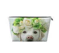 Cucciolo divertente di Labrador Retriever, Borsa da toilette Borsa per trucco Borsa per cosmetici Borsa da toilette da viaggio portatile