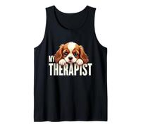 Cucciolo Divertente My Therapist Cavalier King Charles Spaniel Canotta
