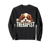 Cucciolo Divertente My Therapist Cavalier King Charles Spaniel Felpa
