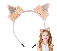 Cucciolo orecchie di testa per ragazzi - Cute Animal Costume Ears Blue Bow Capelli Accessorio, soffice della testa | Teste di vestiti da cosplay, styling per partite fotografiche di ruolo del fe
