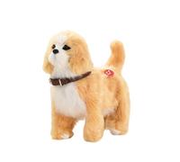 Cucciolo robot - cane giocattolo per animali domestici interattivo | Cucciolo robot realistico giocattoli per cani reali | Animali di peluche per giovani ragazzi ragazze per bambini viaggiano g