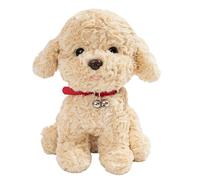 Cucciolo robot in peluche, giocattolo parlando in movimento, simulazione con un design realistico, cane con caratteristiche interattive, statuetta animale, idea regalo di gioco per ragazzi, ragazze