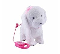 Cucciolo robot realistico - Anda con telecomando a batterie, animale domestico robotico che si comporta come un cucciolo reale, per famiglia, bambini e ragazze, feste, compleanni, Natale, educazione e
