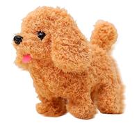 Cucciolo robot realistico - Cane robot | Animali di peluche, animale domestico che abbaia con movimenti e suoni realistici, giocattolo per cuccioli di peluche | per ragazzi ragazze viaggio cham